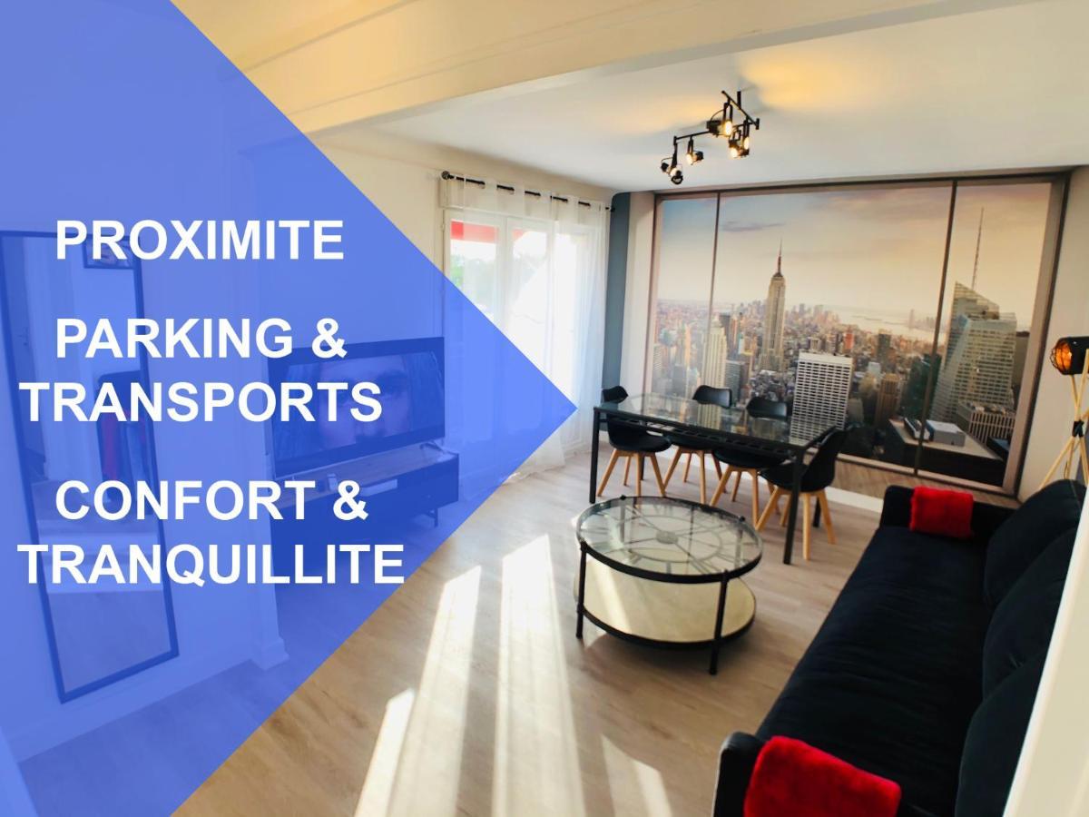 Charmant Appartement 1-4 Personnes, Proche Centre Avec Parking Nantes Ngoại thất bức ảnh
