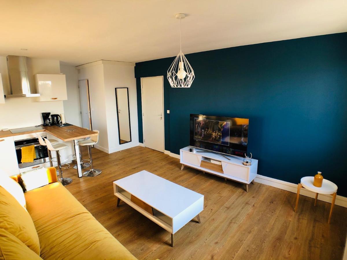 Charmant Appartement 1-4 Personnes, Proche Centre Avec Parking Nantes Ngoại thất bức ảnh