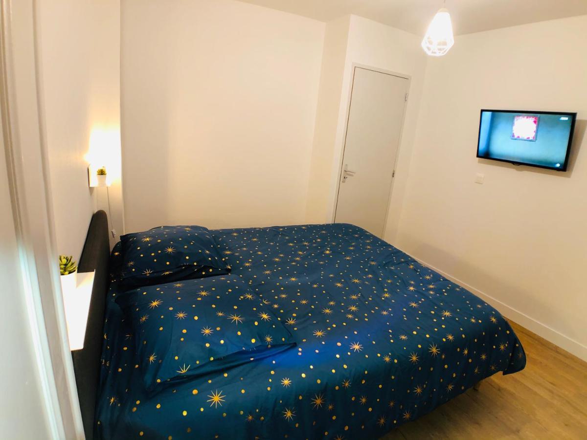 Charmant Appartement 1-4 Personnes, Proche Centre Avec Parking Nantes Ngoại thất bức ảnh