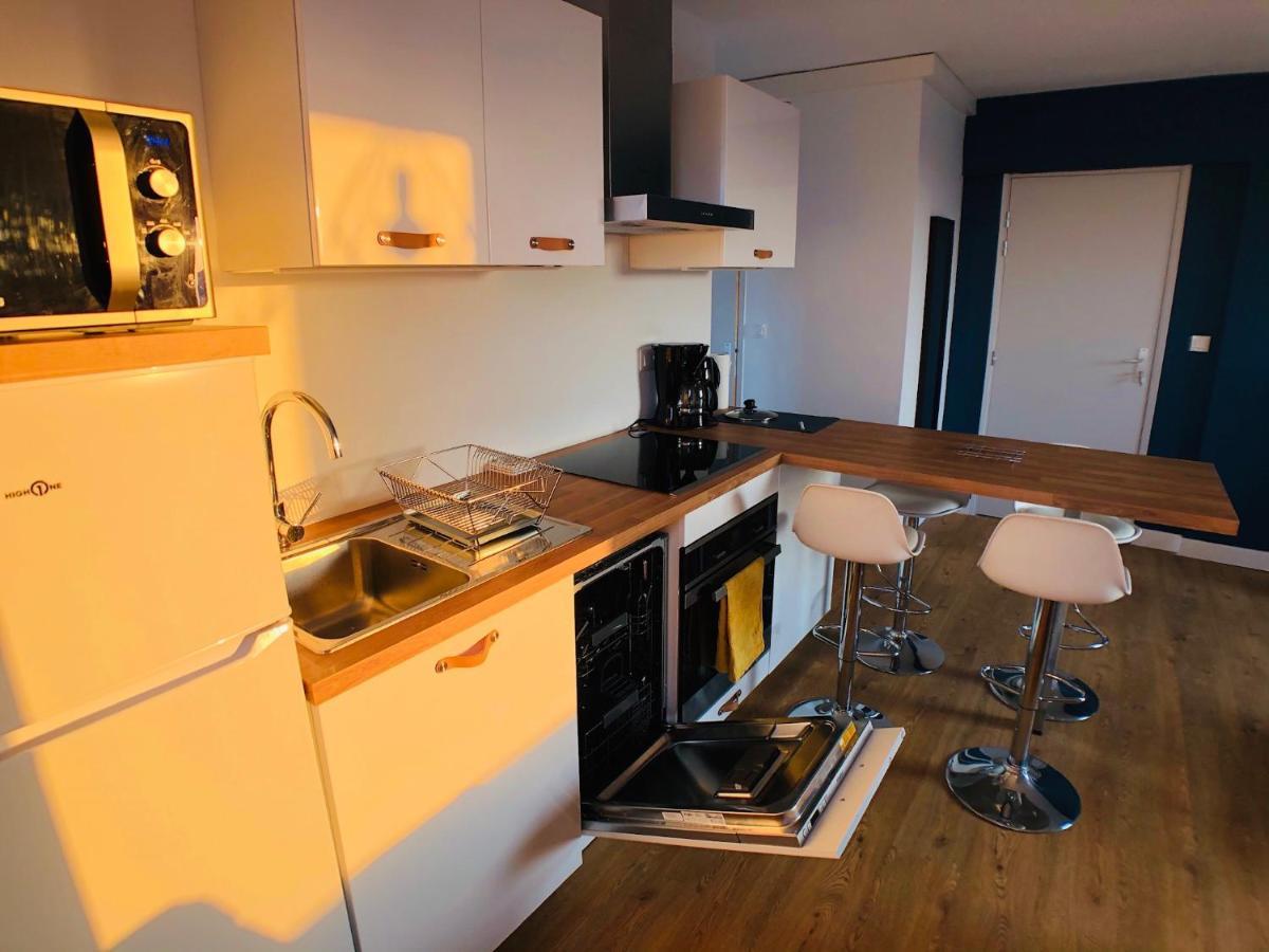 Charmant Appartement 1-4 Personnes, Proche Centre Avec Parking Nantes Ngoại thất bức ảnh